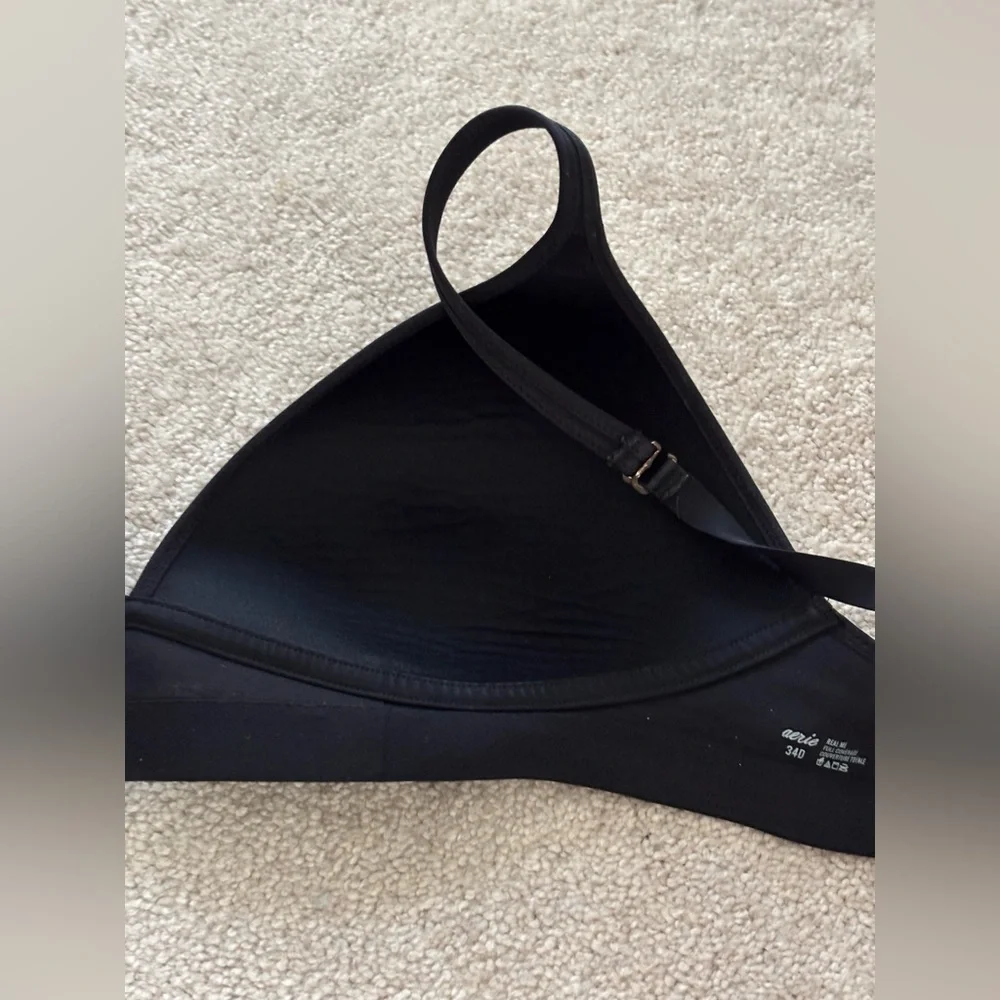Aerie Black Real Me Full Coverage Bra - Picture 4 of 8